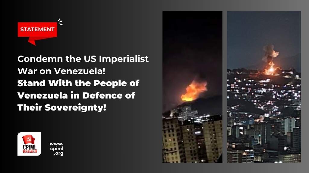 Condemn the US Imperialist War on Venezuela!  Stand With the People of Venezuela in Defence of Their Sovereignty!