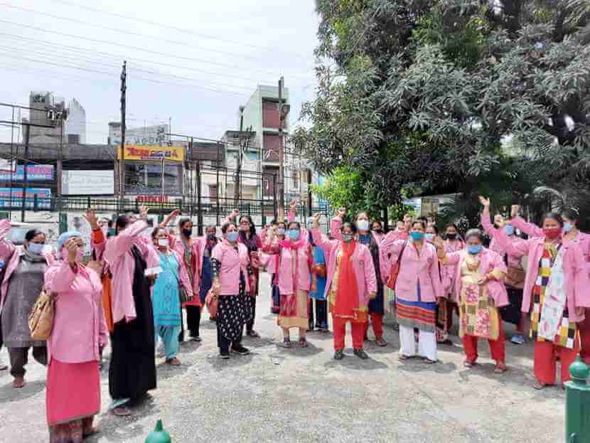 ২৬৪ জন আশা কর্মীর পুনর্নিয়োগের মধ্যে দিয়ে বড় জয় পেল আশা কর্মীদের সংগ্রাম