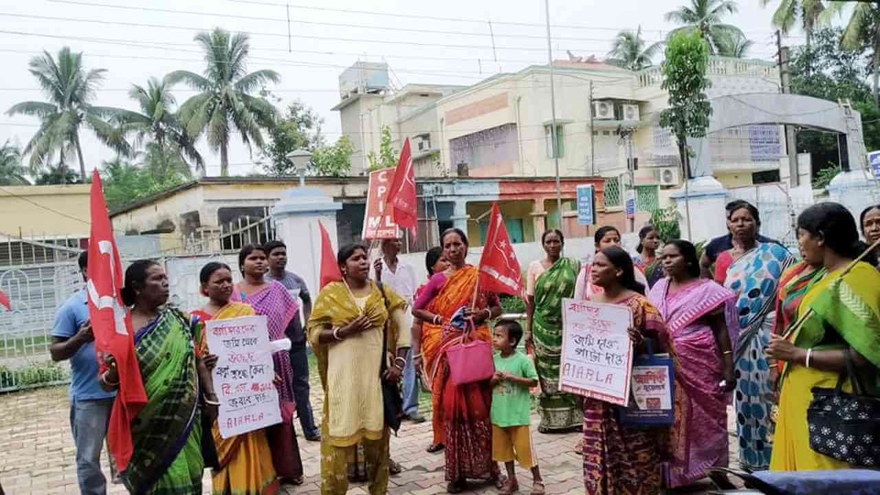 দেশ জুড়ে গ্রামীণ শ্রমিকদের যৌথ প্রতিরোধ