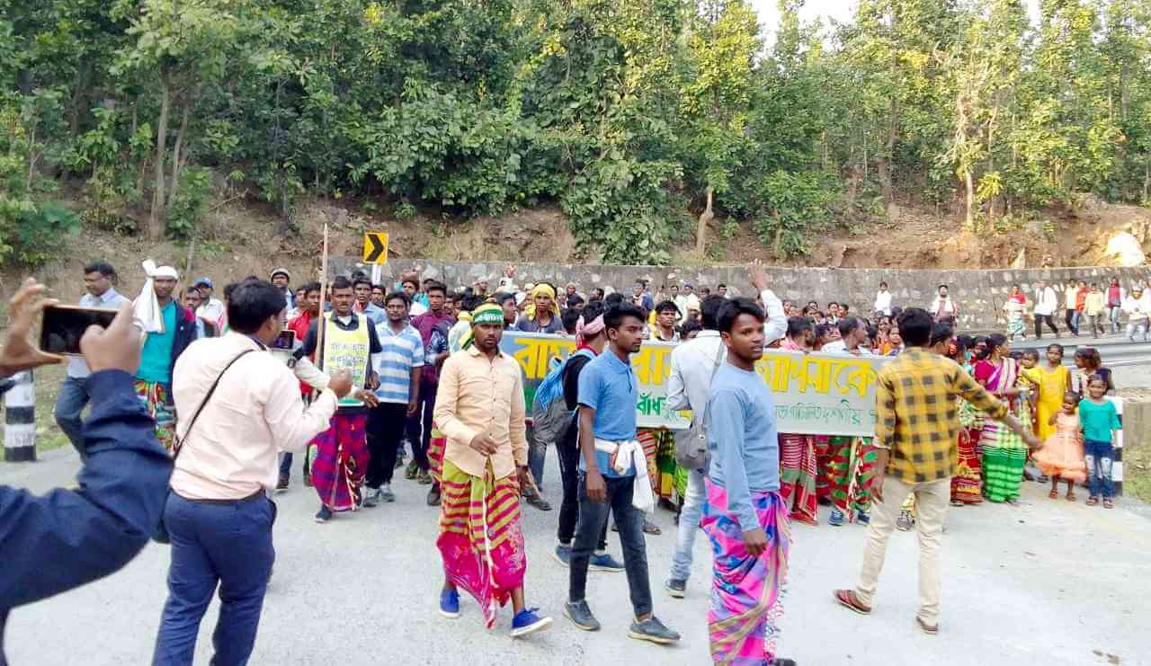 বামনী ঝর্ণা ফিরিয়ে নেওয়ার কর্মসূচি বনাধিকার আন্দোলনকে নতুন মাত্রা দিল
