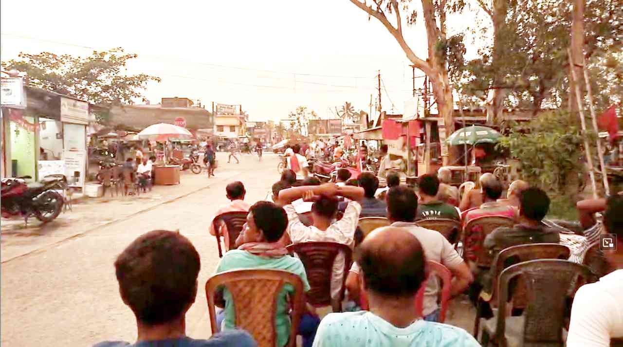 ধুবুলিয়ায় তৃণমূলের রাজনৈতিক সন্ত্রাস — প্রতিবাদে বিক্ষোভ সভা