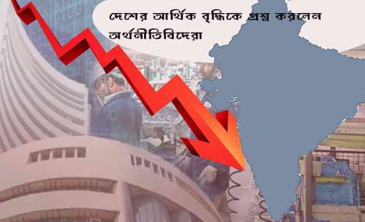 দেশের আর্থিক বৃদ্ধিকে প্রশ্ন করলেন অর্থনীতিবিদেরা