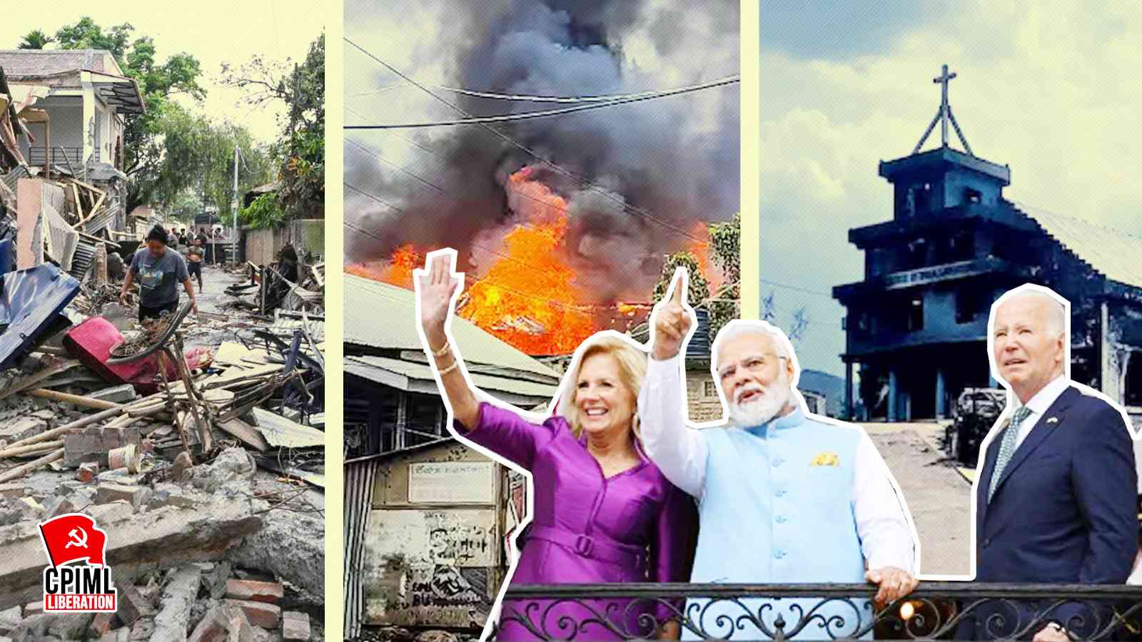 মোদীর মার্কিন ‘রাষ্ট্রীয় সফর’  গোটা বিশ্বের সামনে তার শাসনের স্বরূপ উন্মোচিত করে দিয়েছে