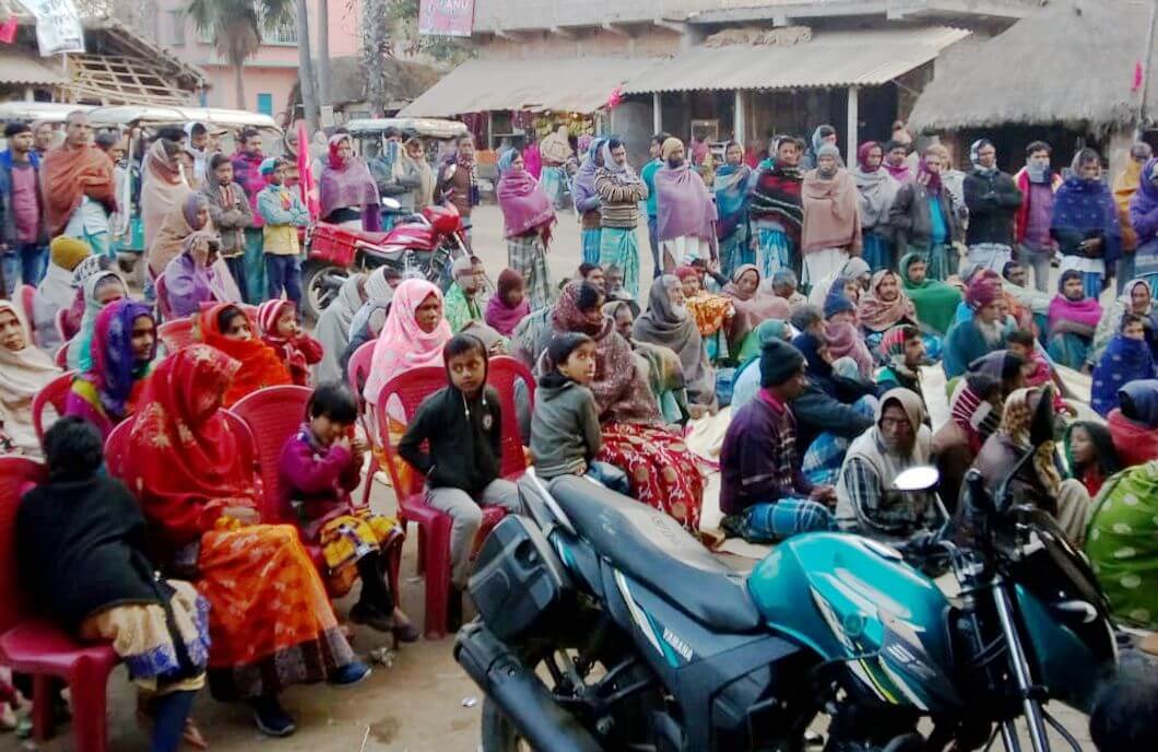 মুর্শিদাবাদের ঝিল্লিেত পার্টির লোকাল সম্মেলন