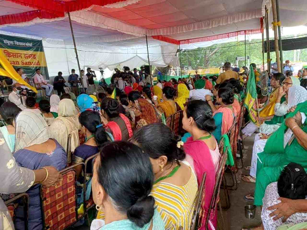 কিসান সংসদের শেষ দিনে মহিলা অধিবেশনে পাশ হল মোদী সরকারের বিরুদ্ধে অনাস্থা প্রস্তাব