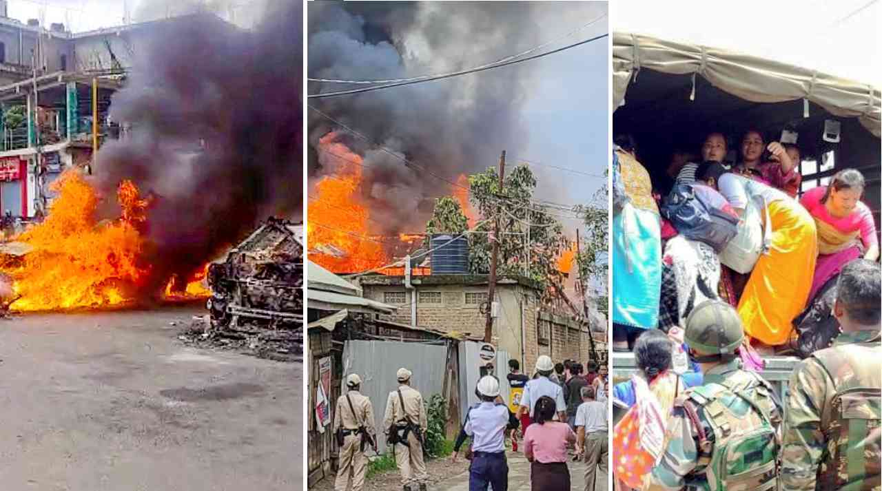 মনিপুর জ্বলছে — বিজেপির নীতির ফলেই