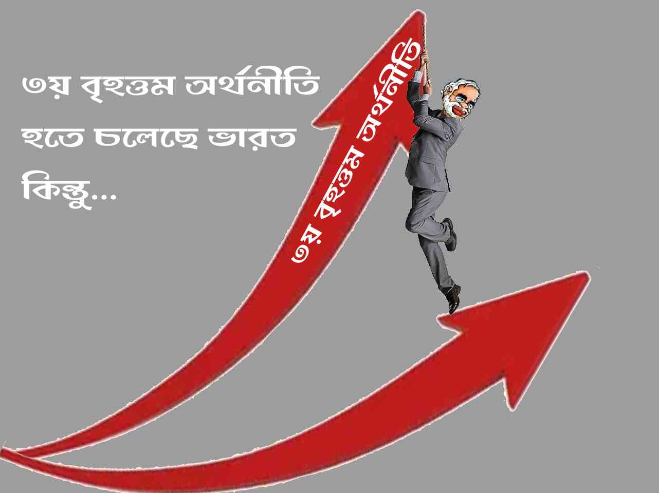 ৩য় বৃহত্তম অর্থনীতি হতে চলেছে ভারত কিন্তু ... 