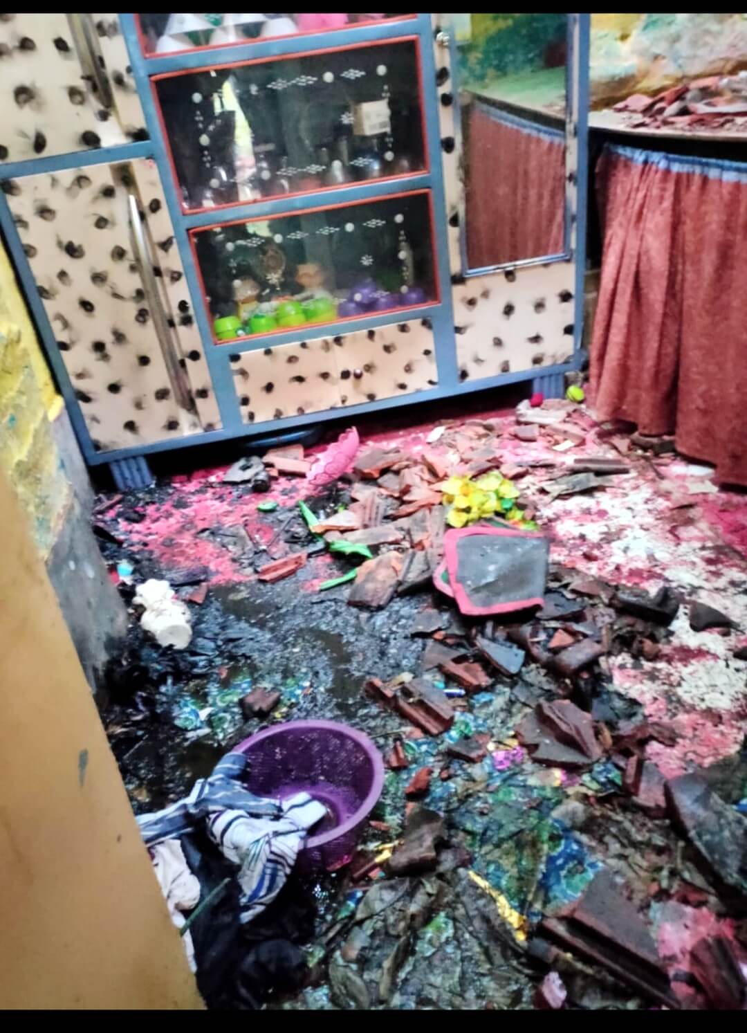 হুগলির ভদ্রেশ্বরে দাঙ্গা লাগালো বিজেপি