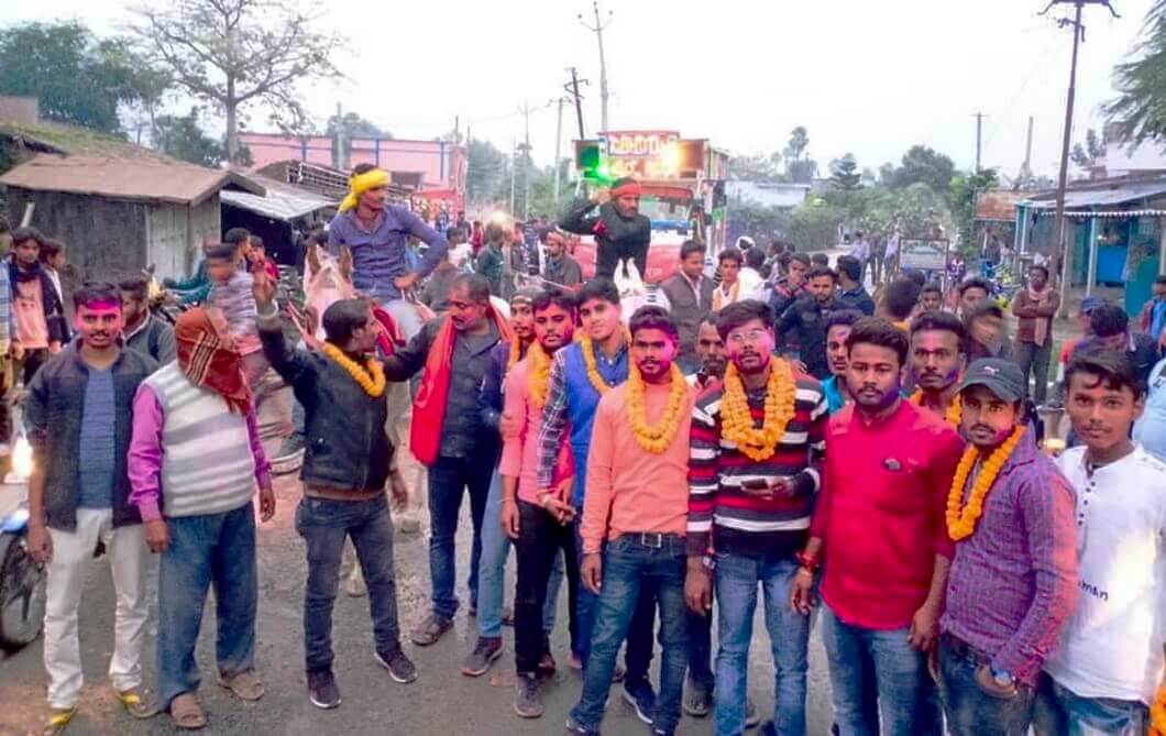 সমস্তিপুর কলেজের ইউনিয়ন নির্বাচনে জয়ী হল এআইএসএ প্যানেল