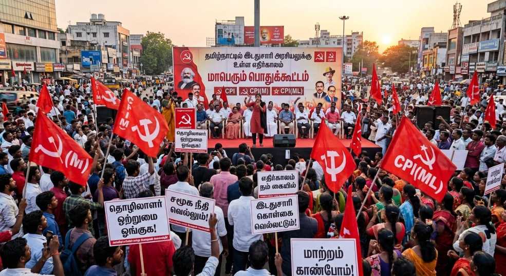 தமிழ்நாட்டில் இடதுசாரி அரசியலுக்கு உள்ள  எதிர்காலம் தொடர்பாக