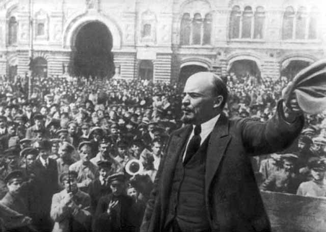 Lenin, Vladimir- during the Russian Revolution, 1917